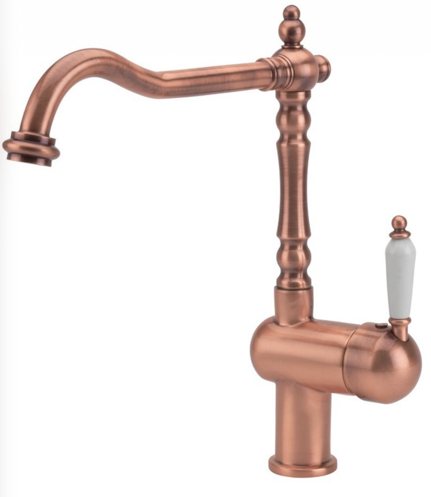 Old Fashioned Single Ceramic Lever Kitchen Mixer Tap, 5 Colour options