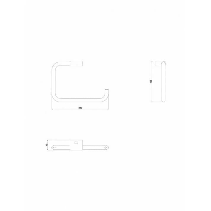 GALA (PURE) TOWEL RING (TJM019)