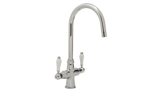 Majestic Twin Ceramic Lever Kitchen Mixer Tap