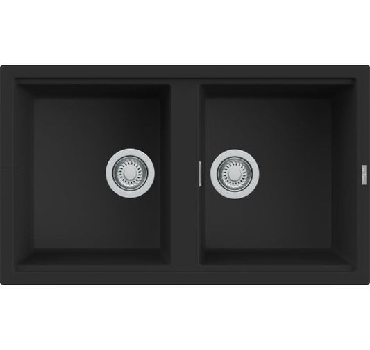 Reginox BEST 860x510 Composite 2 Bowl Reversible Inset Kitchen sink