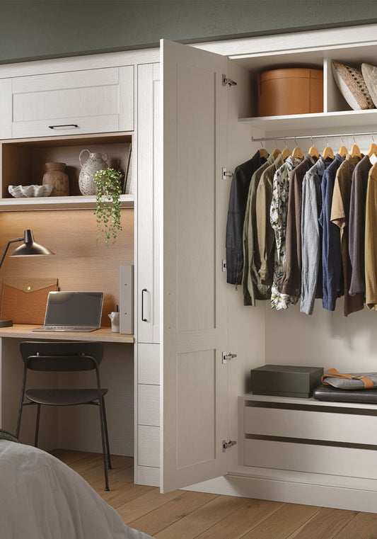 Kensington PORCELAIN Bedroom Wardrobe doors and accessories