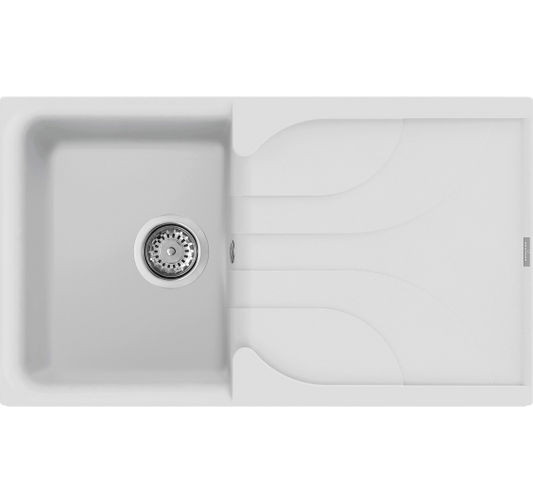 Reginox EGO 860x500 Composite Single Bowl Reversible Inset Kitchen sink