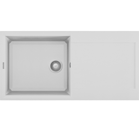 Reginox EASY 1000x500 Composite 1 Bowl Reversible Inset Kitchen sink