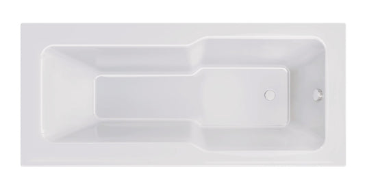 VRB Matera Shower Bath 1500/1600/1700x750mm Bath Panels White/Light Grey/Dark Grey