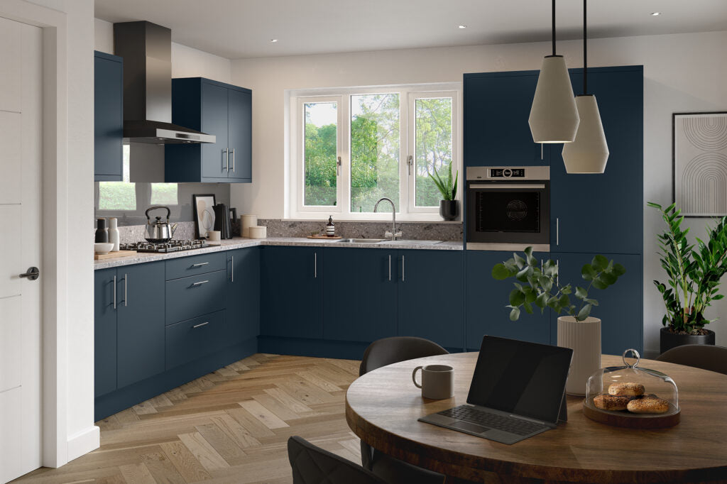 Slab SuperMatt Blue SAMPLE DOOR