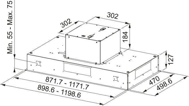 Franke AQ Sense Ceiling FCAS A90 XS