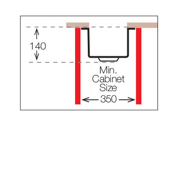 UKinox D 265 Single Bowl Polished Stainless Steel Undermount kitchen sink