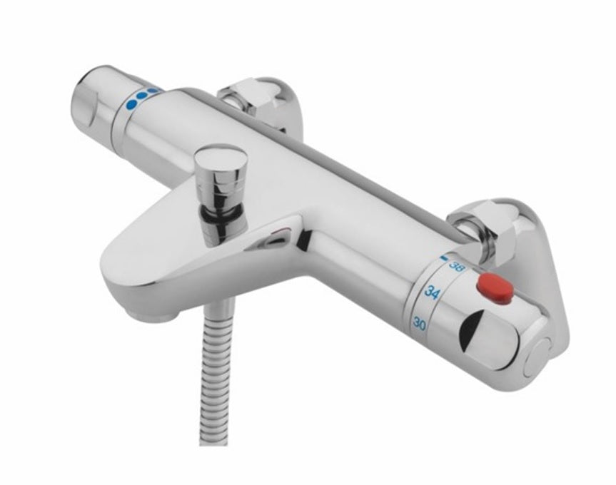 Thermostatic Bath Shower Mixer Deck Mounted (AP99FAC)