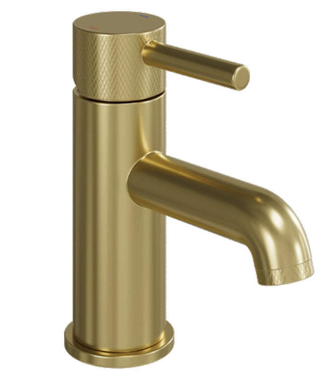 VRB Aspect Tap Range Brushed Brass Bath and Basin taps