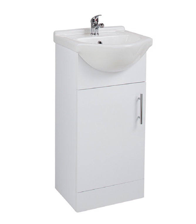 Essentials 450mm Vanity Unit & Basin 450V Rigid