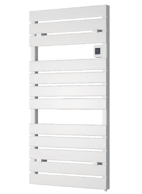 VRB Gia 1120 x 550mm Electric Heated Towel Rail/Radiator (12 Bars)