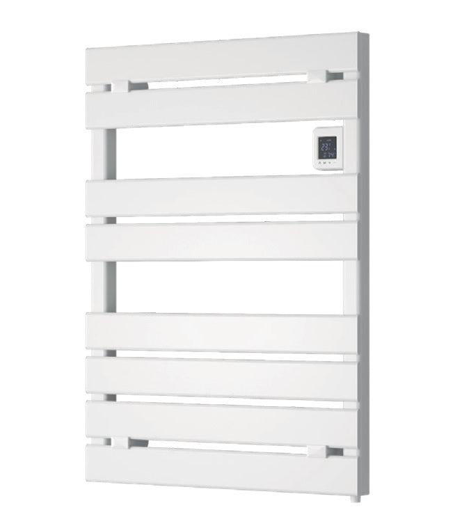 VRB Gia 780 x 550mm Electric Heated Towel Rail/Radiator (8 Bars)