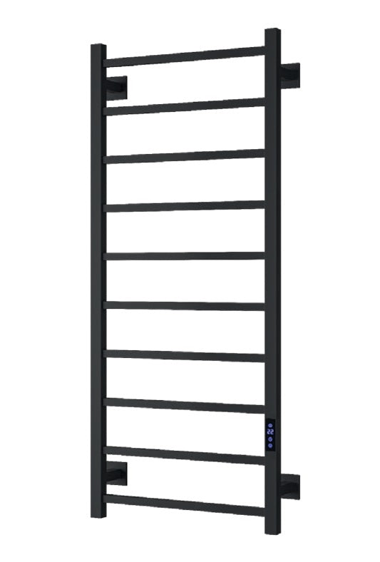 VRB Velino 1200 x 500mm Electric Heated Towel Rail/Radiator (10 Bars)
