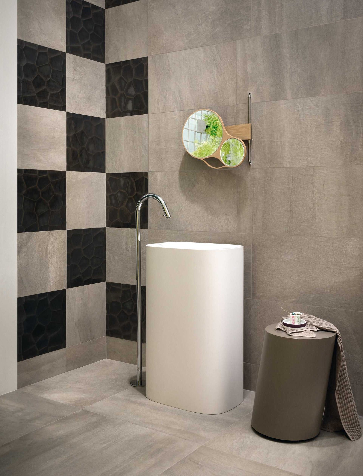 800x800mm Concept Stone Grigio Italian Porcelain Tiles (IT0100)