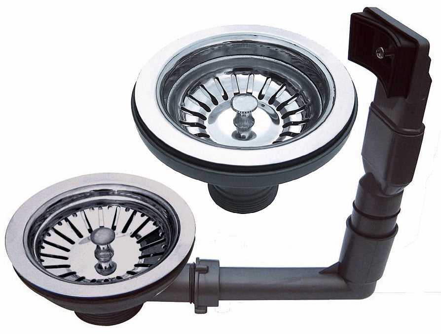 865 x 440mm Inset Double Bowl Handmade Stainless Steel Kitchen Sink (DS014)