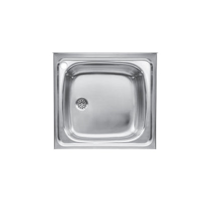 Commercial/Catering Single bowl Kitchen Sink 700 X 500 x 160 MM (SP0102) STANDARD WALL BENCH PROFILE