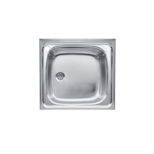 Commercial/Catering Single bowl Kitchen Sink 700 X 500 x 160 MM (SP0102) STANDARD WALL BENCH PROFILE