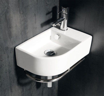 PATERNA Corner Ceramic Cloakroom bathroom Washbasin sink  SP0024