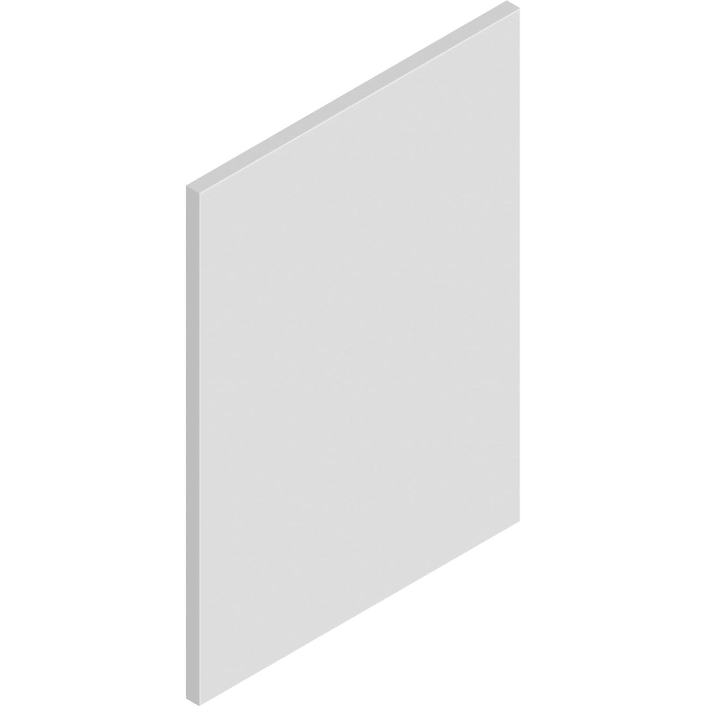Strada Gloss WHITE J-Pull kitchen cupboard door fronts, end panels and accessories