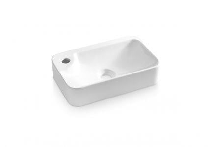 ALICANTE RECTANGULAR WASHBASIN WHITE (0036)