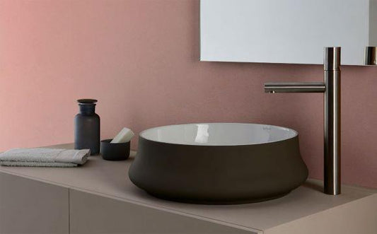 RENNES PORCELAIN WASHBASIN GREY (4118)
