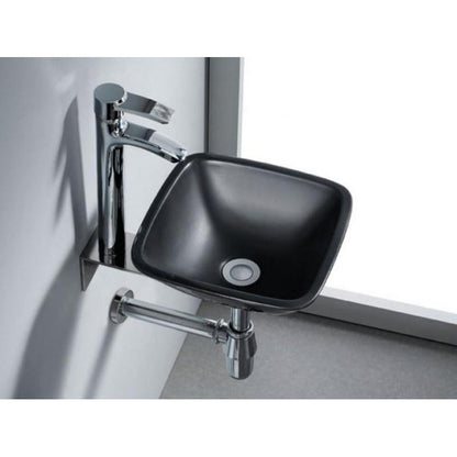 BAVIERA TOPCOUNTER WASHBASIN BLACK (4050/NE)