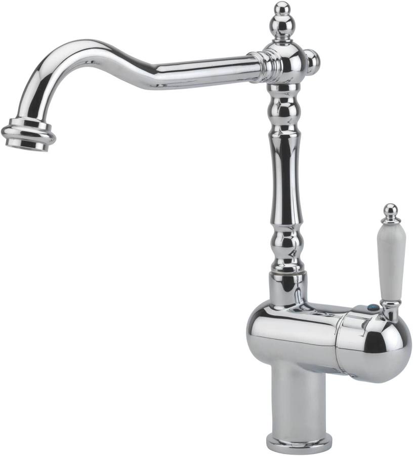 Old Fashioned Single Ceramic Lever Kitchen Mixer Tap, 5 Colour options