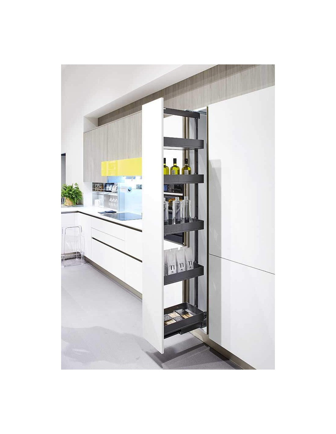 Kesseböhmer, Dispensa, Larder Unit Storage, 300/400mAnthracite, Arena Pure, Pull-out, Unhanded