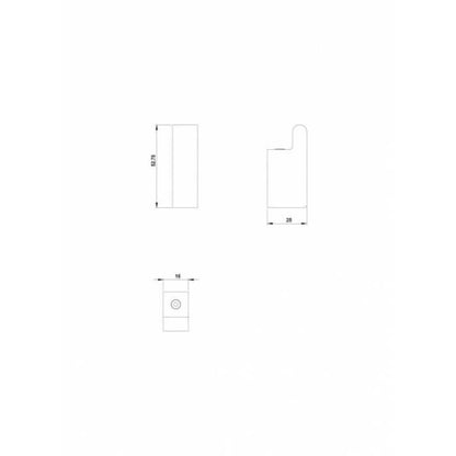 GALA (PURE) WALL MOUNT HANGER (TJM013)