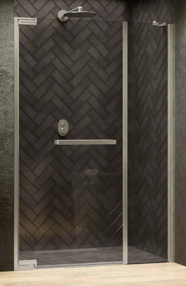 Novellini N180 G+F in line, Hinged door Chrome/B Gold/B Bronze/B Inox