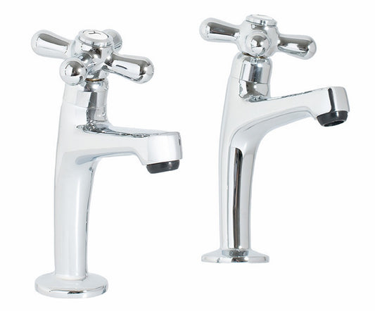 High Neck Sink Pillar Taps (69LIB)