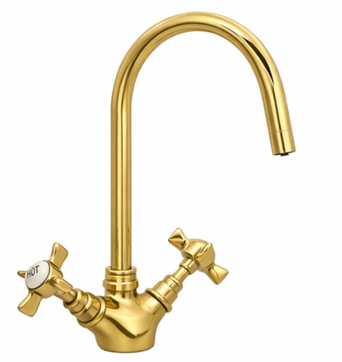 Majestic Twin Handle Kitchen Mixer Tap, 5 Colour options