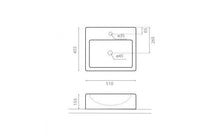 Load image into Gallery viewer, BOLONIA RESIN WASHBASIN WHITE (0010)
