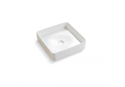 NILO 40 PORCELAIN WASHBASIN WHITE (4090) SP0065