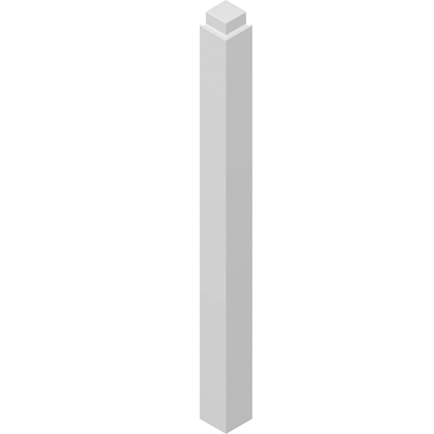 Strada Gloss WHITE J-Pull kitchen cupboard door fronts, end panels and accessories