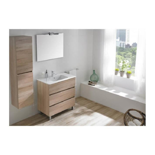 GALA G7900673  JADE Vanity unit  3 DRAW 100CM with basin  OAK  BARDOLINO (TJM005)