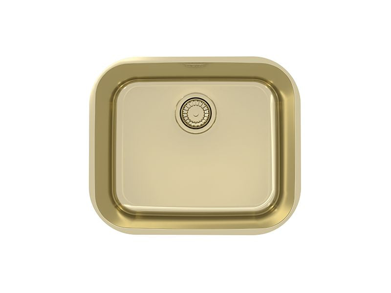 Alveus Monarch Undermount Variant 10 Gold Kitchen sink 480x400x180mm