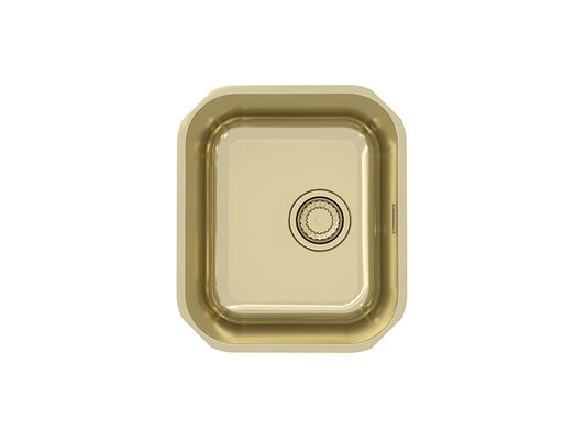 Alveus Monarch Undermount Variant 40 Gold Kitchen sink 340x400x180mm