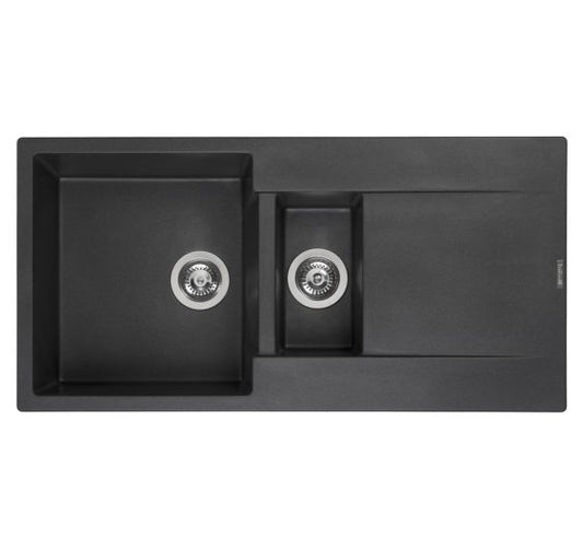 Reginox Amsterdam 1000x500 Composite 1.5 Bowl Reversible Inset Kitchen sink