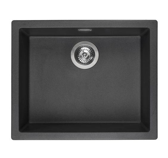 Reginox AMSTERDAM BS Composite Single Bowl Inset/Undermount Kitchen sink
