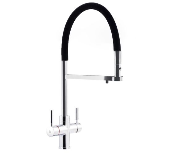 Reginox AQUABEZI CH Chrome 4in1 Boiling Water Kitchen Tap