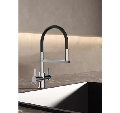 Reginox AQUABEZI CH Chrome 4in1 Boiling Water Kitchen Tap