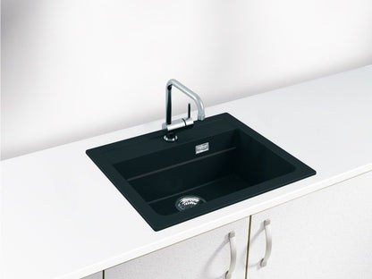 Alveus ATROX 30 Composite Inset/Undermount Kitchen sink, 590 x 500 Carbon or Arctic