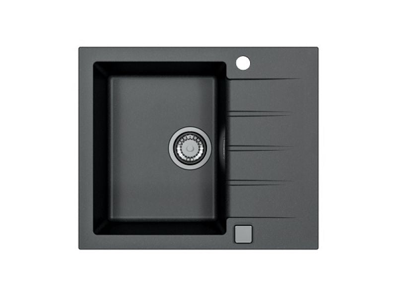 Alveus Cadit 10 Inset 1.0 Composite Kitchen sink 590x500mm Carbon or Arctic