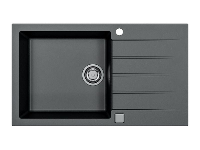 Alveus Cadit 40 Inset 1.0 Composite Kitchen sink 860x500mm Carbon or Arctic