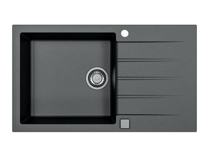 Alveus Cadit 40 Inset 1.0 Composite Kitchen sink 860x500mm Carbon or Arctic