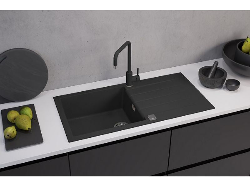 Alveus Cadit 50 Inset 1.0 Composite Kitchen sink 1000x500mm Carbon or Arctic