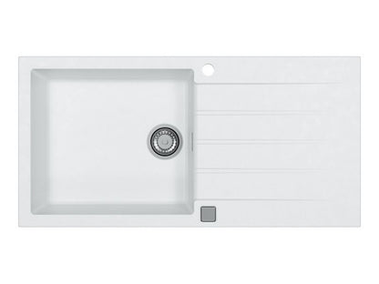 Alveus Cadit 50 Inset 1.0 Composite Kitchen sink 1000x500mm Carbon or Arctic