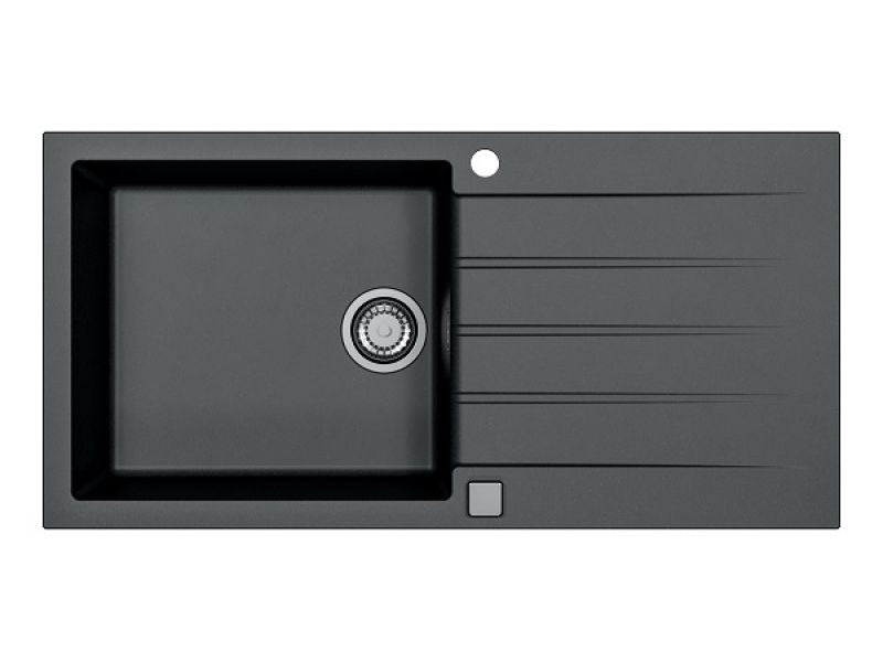 Alveus Cadit 50 Inset 1.0 Composite Kitchen sink 1000x500mm Carbon or Arctic
