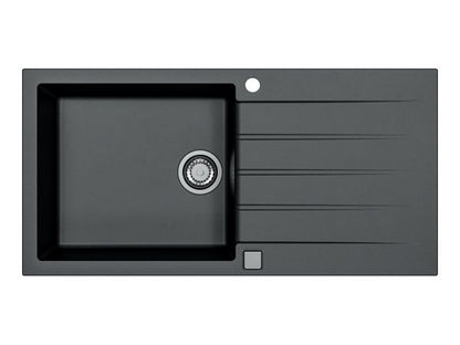 Alveus Cadit 50 Inset 1.0 Composite Kitchen sink 1000x500mm Carbon or Arctic